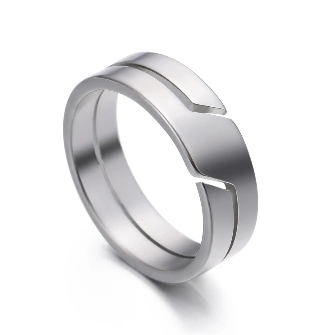 Men’s Stainless Steel Band Ring