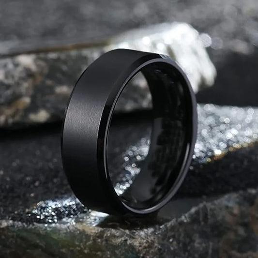 Men’s Stainless Steel Band Ring