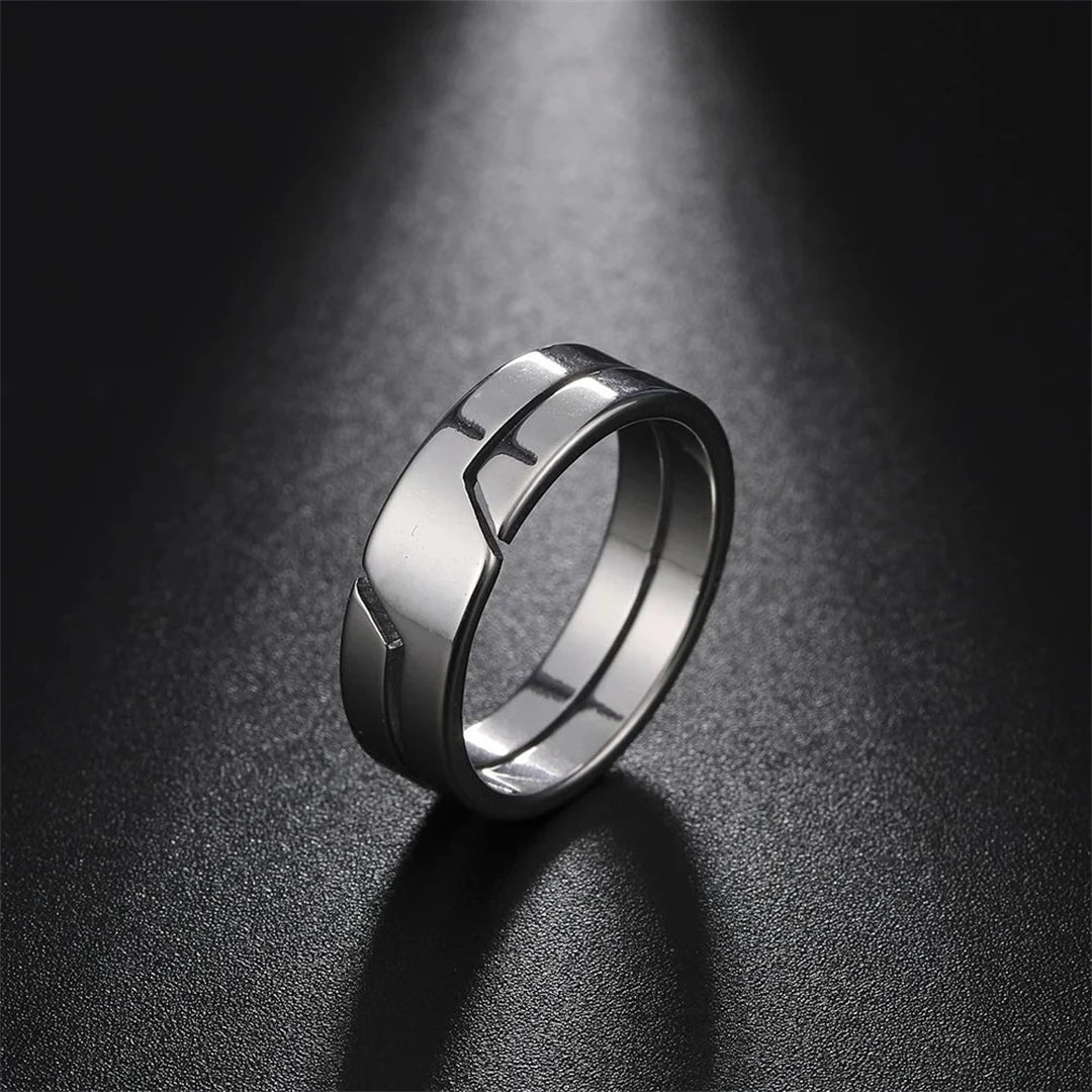 Men’s Stainless Steel Band Ring