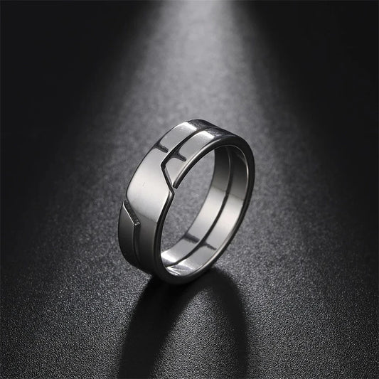 Men’s Stainless Steel Band Ring